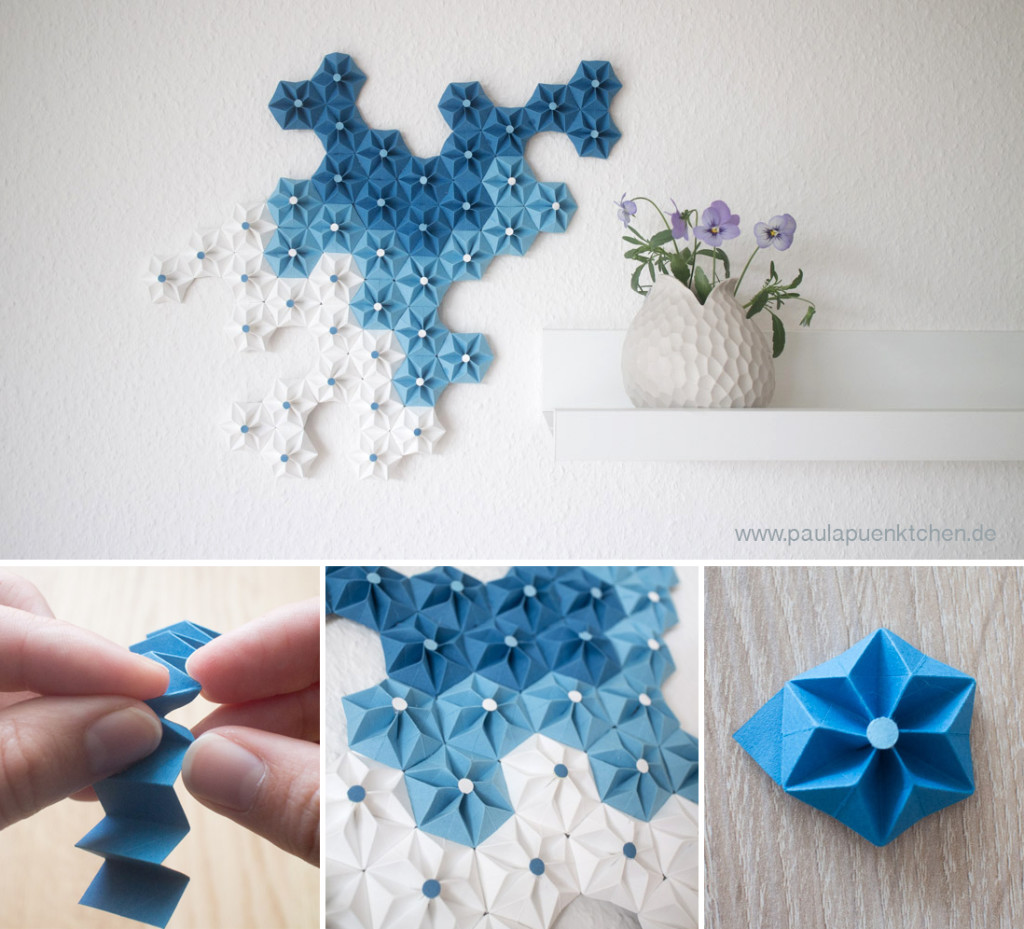 Deko aus Papier: Origami Blumen